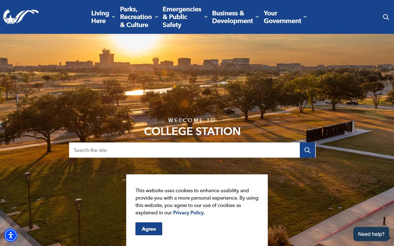 College Station city portal - College Station property records Texas