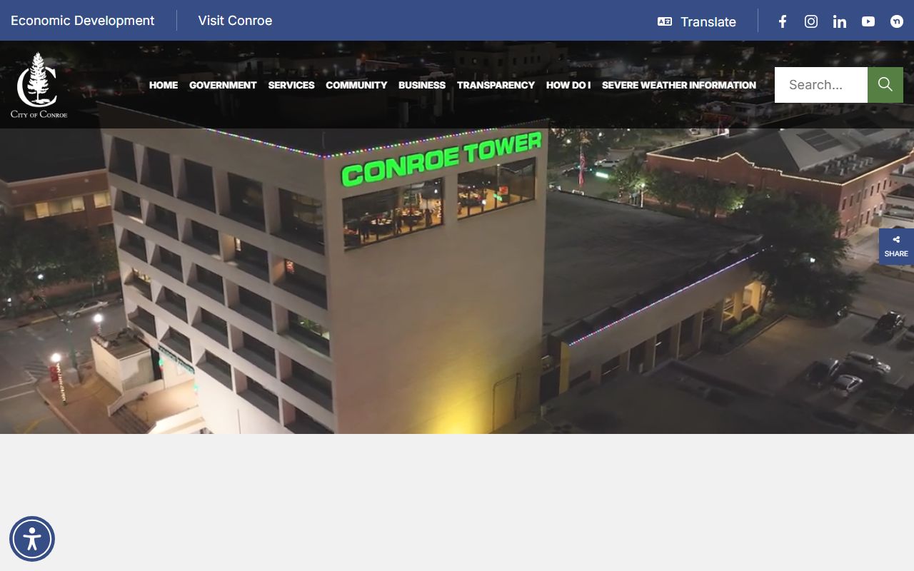 Conroe city portal - Conroe property records Texas