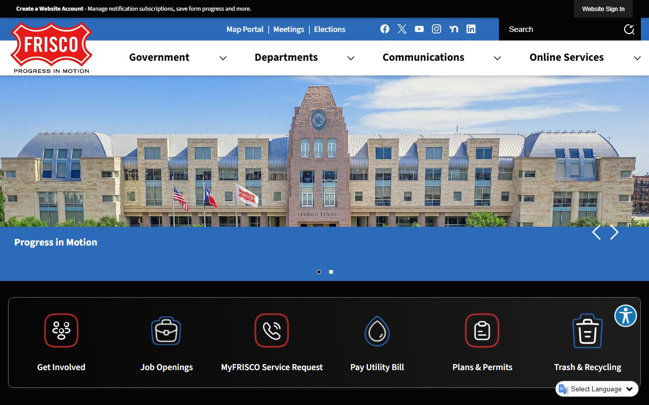 Frisco Development Services - Frisco property records