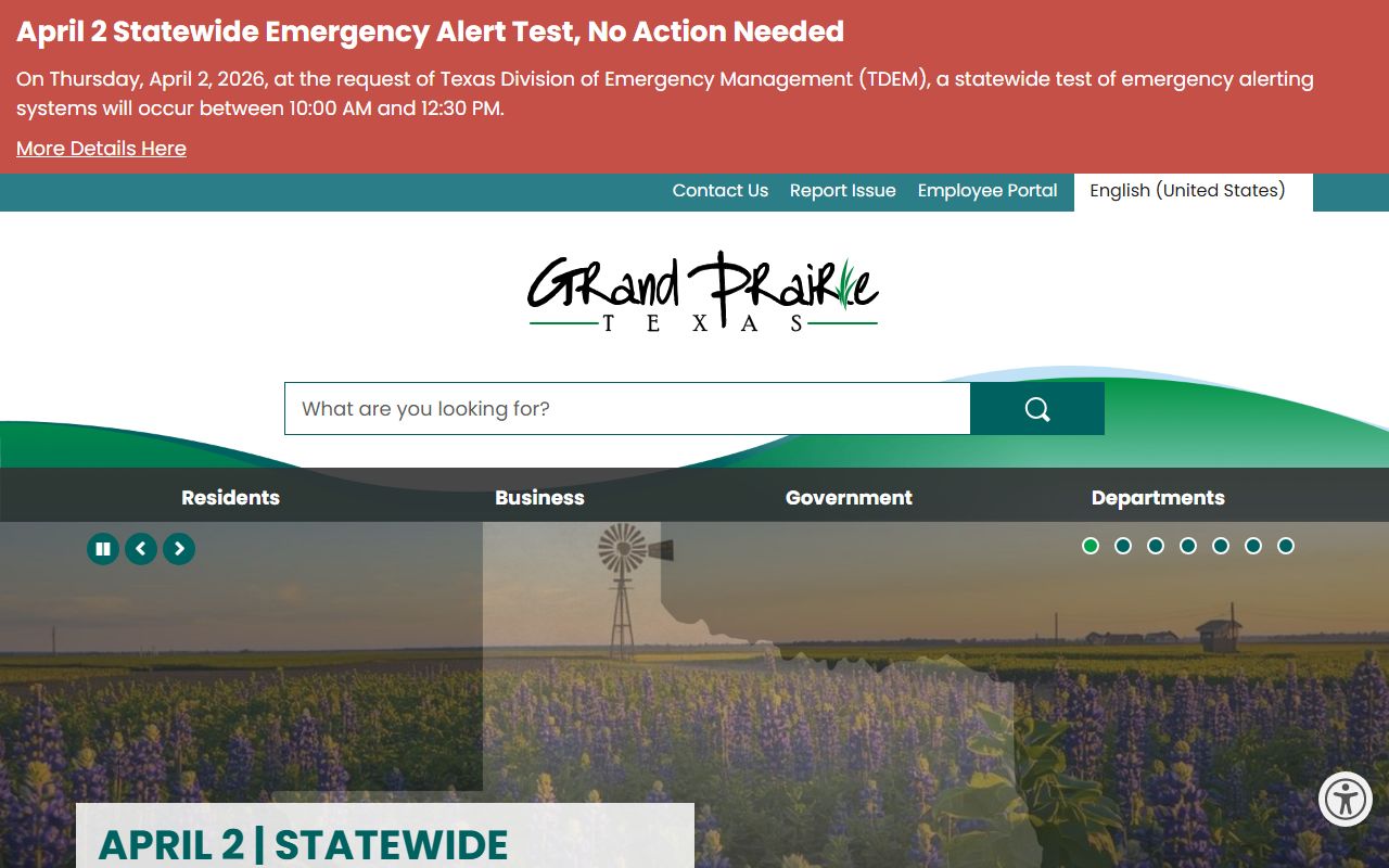 Grand Prairie City Portal - Grand Prairie property records