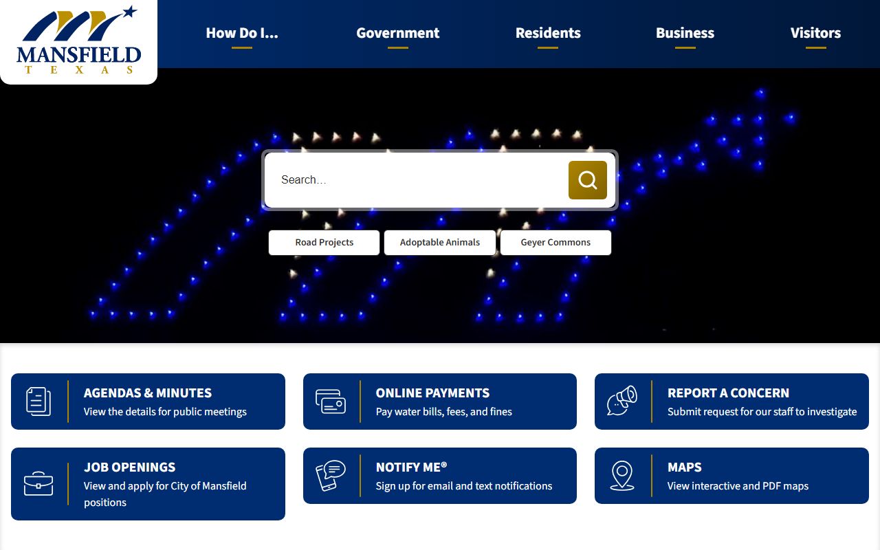 Mansfield city portal - Mansfield property records Texas