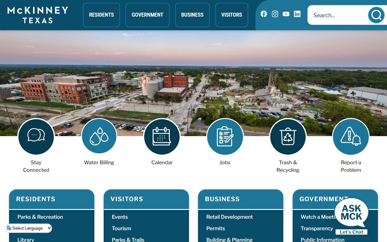 McKinney Development Services - McKinney property records