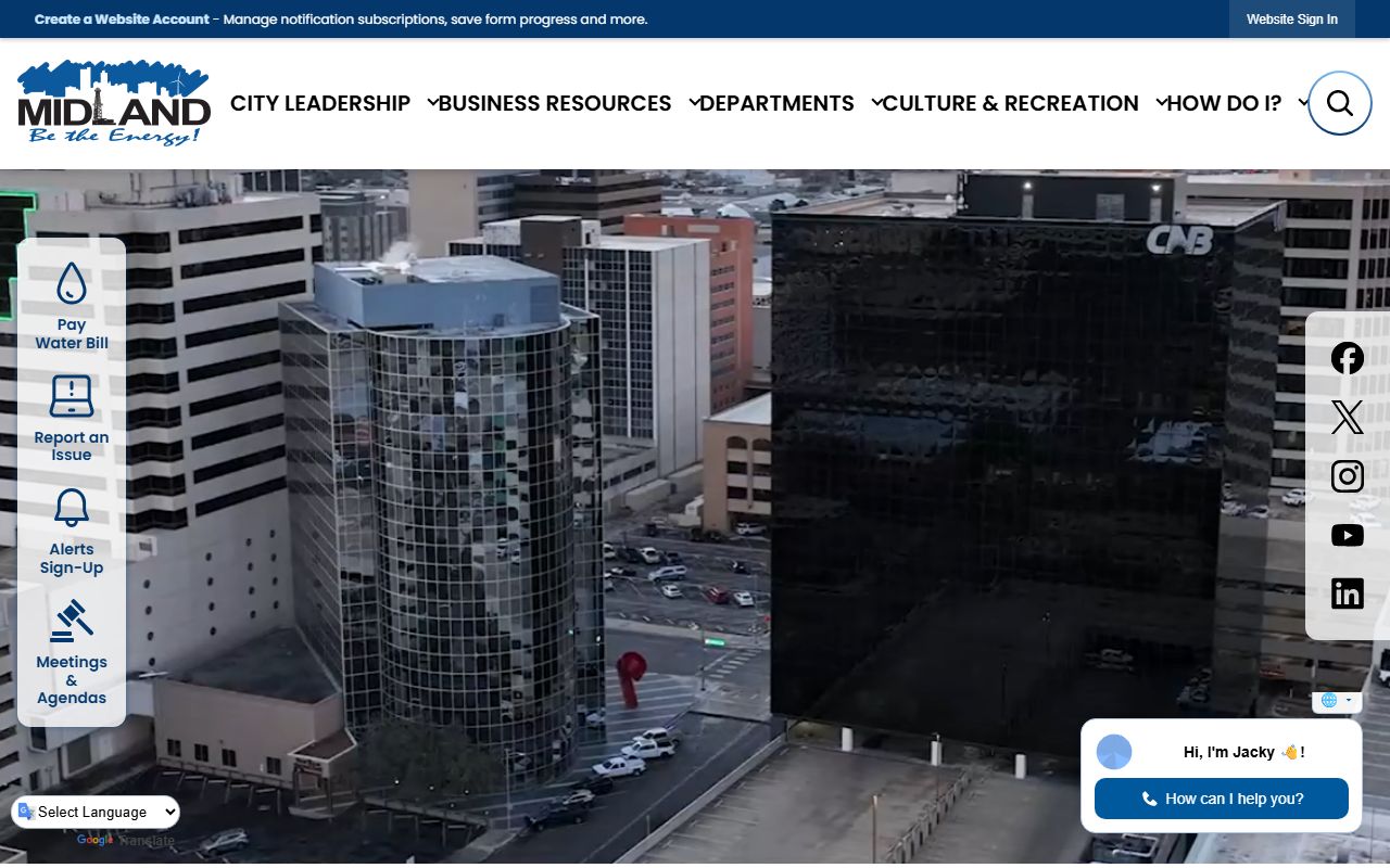 Midland city portal - Midland property records Texas