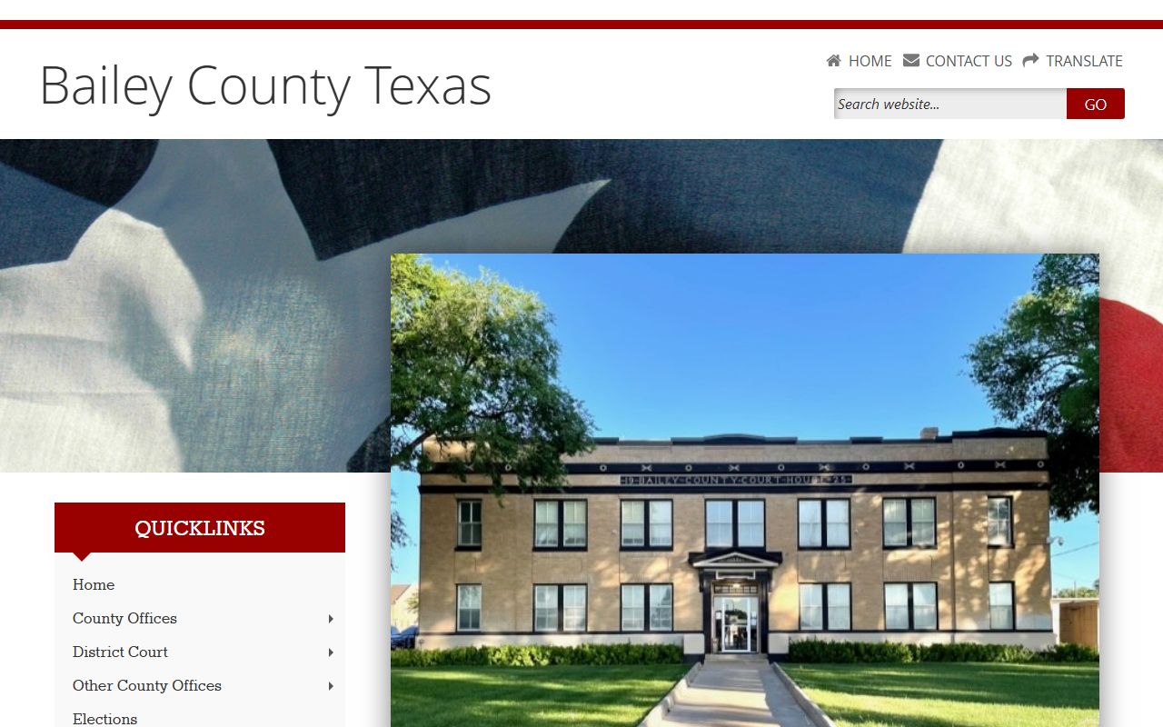bailey county property records Texas