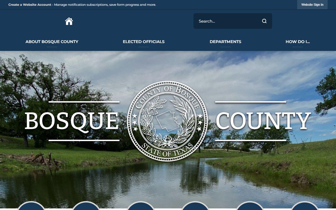 bosque county clerk property records Texas