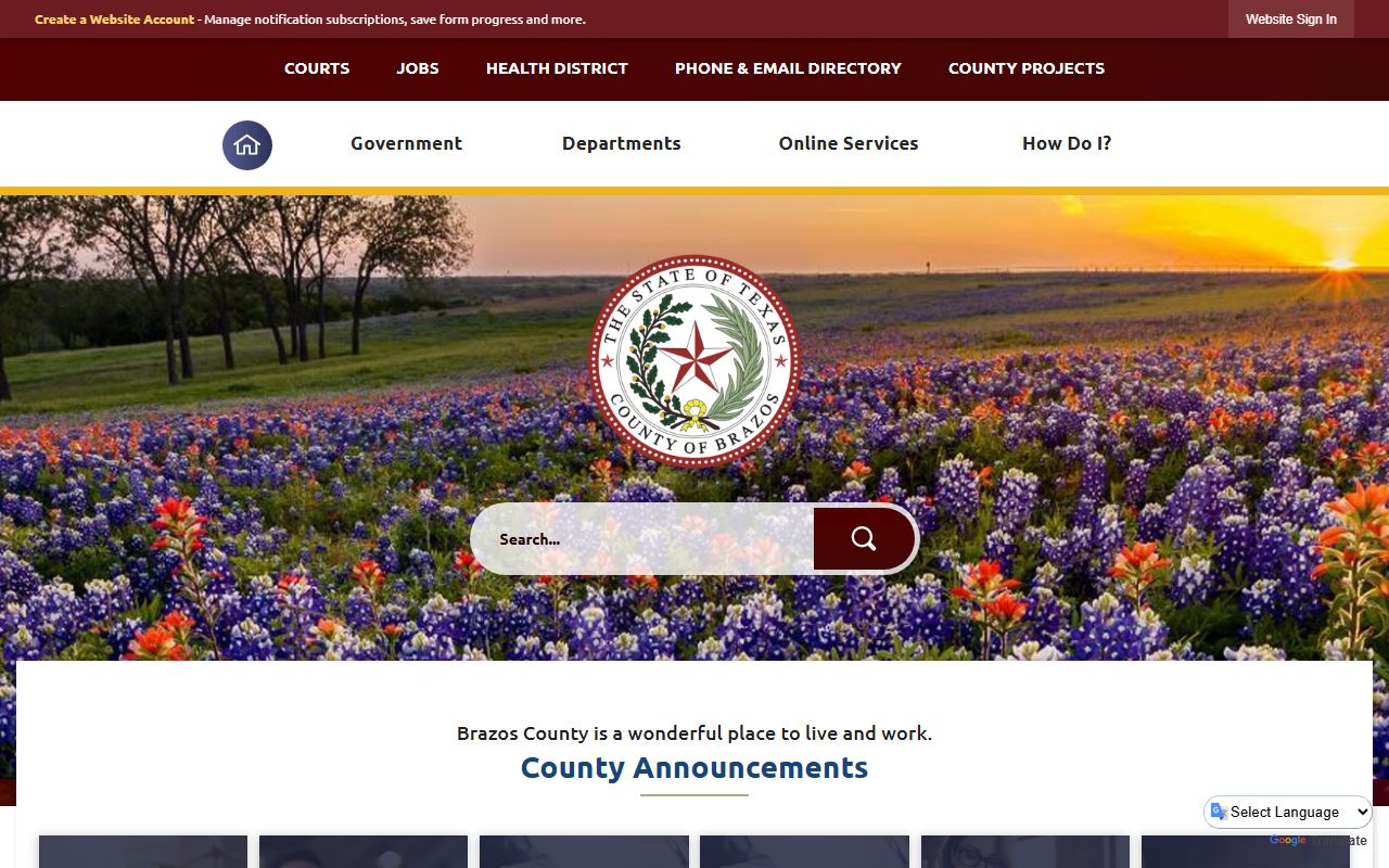 brazos county property records Texas