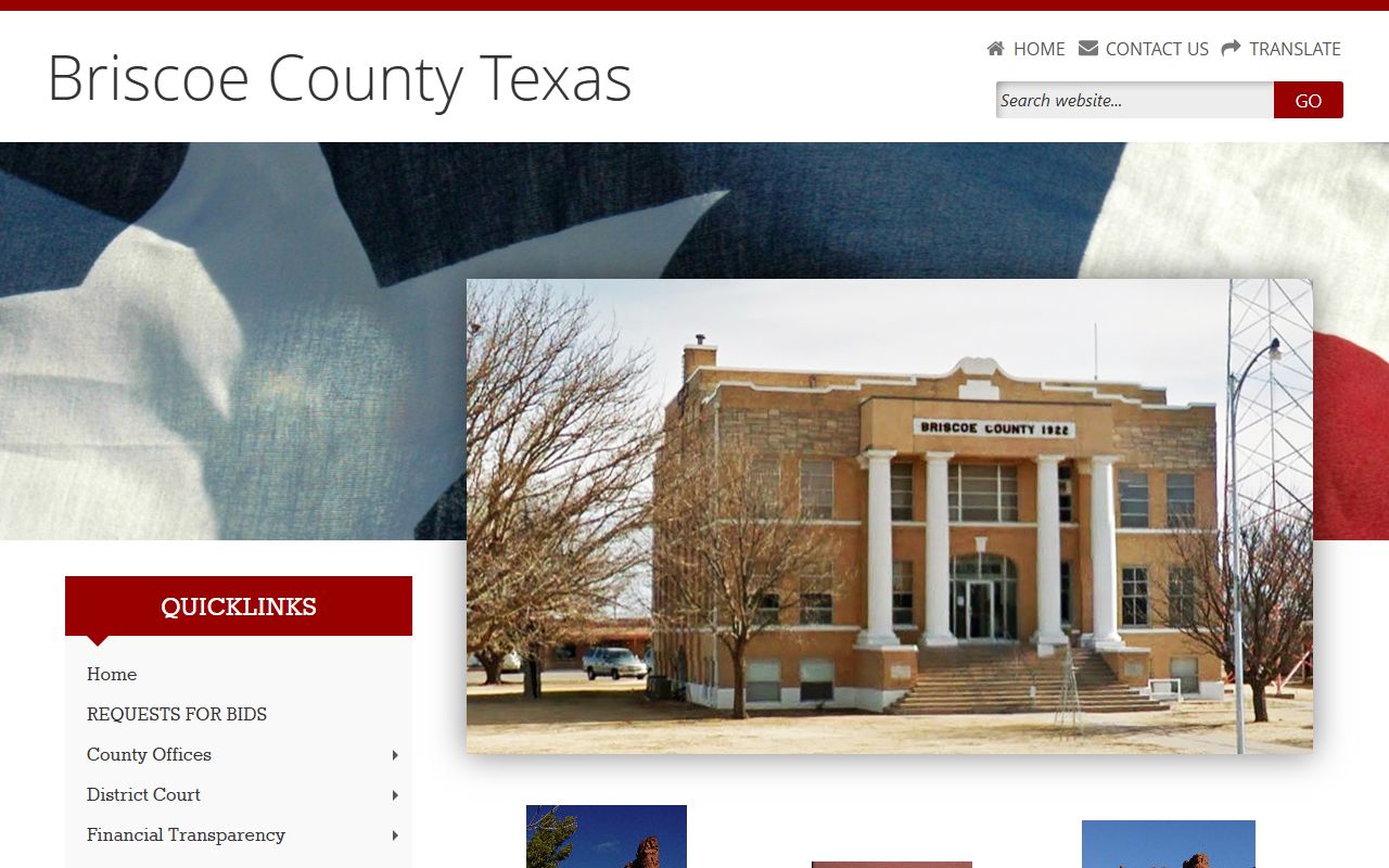 briscoe county clerk property records Texas