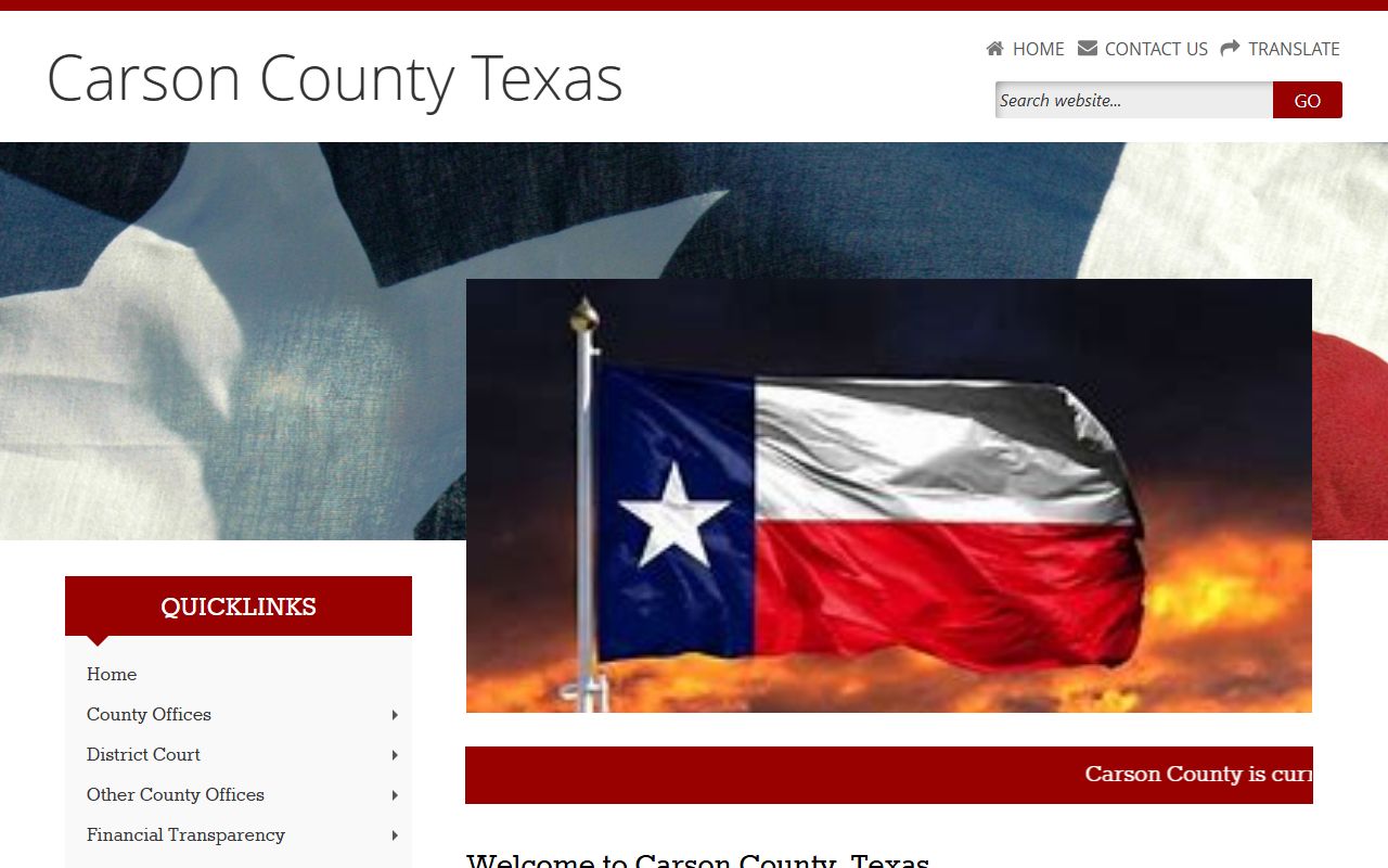 Carson County Clerk property records Panhandle Texas