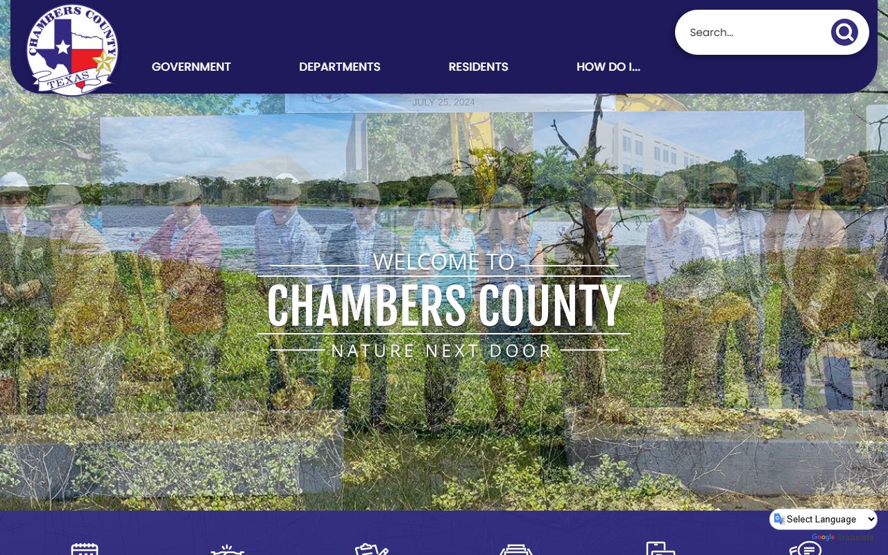 Chambers County Clerk property records Texas