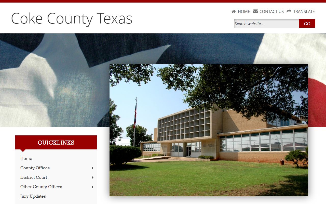 coke county clerk property records Texas