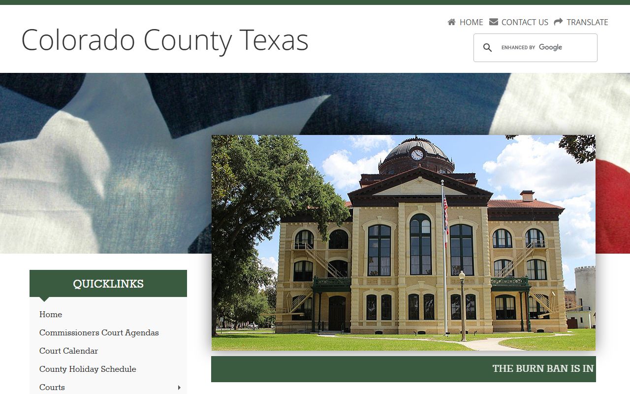 Colorado County Clerk property records Texas