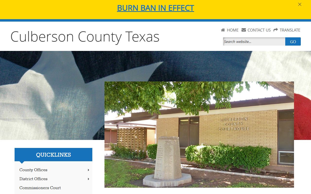 Culberson County Clerk property records Texas