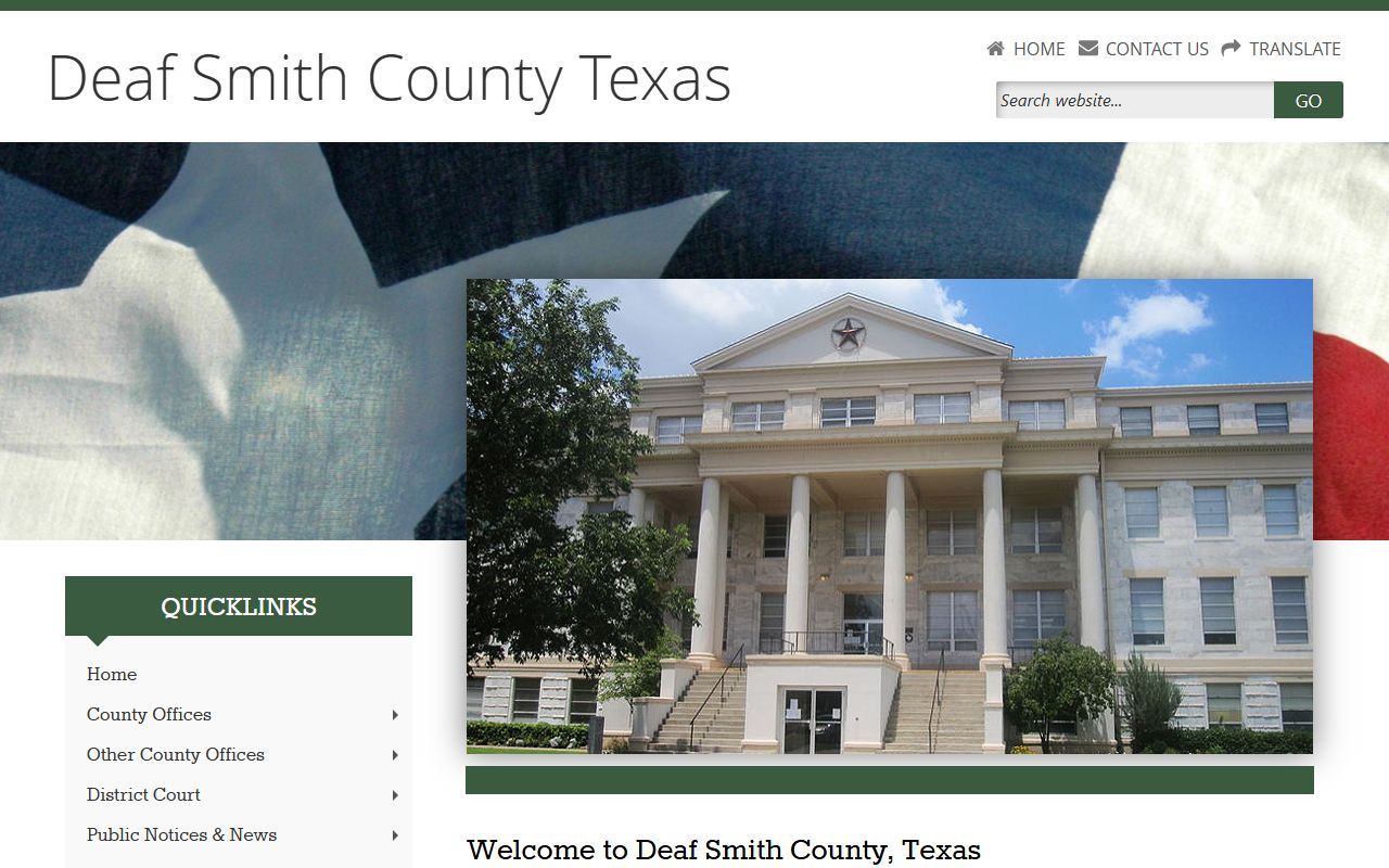 Deaf Smith County Clerk property records Texas