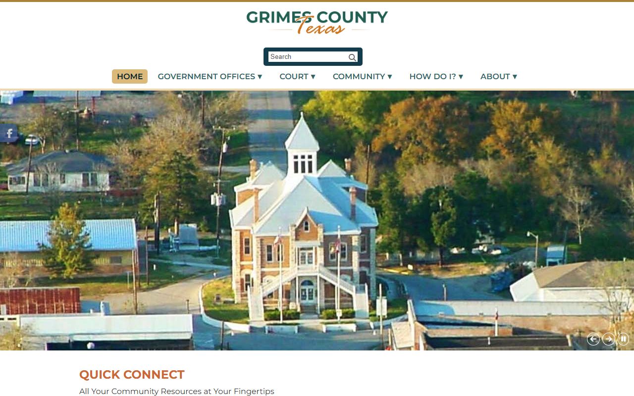 Grimes County Clerk property records Anderson Texas