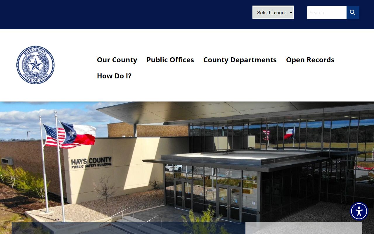 hays county clerk property records Texas