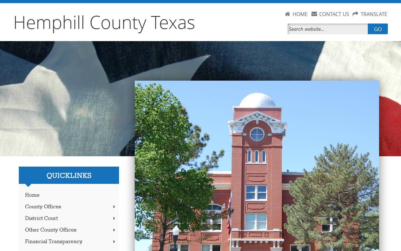Hemphill County property records Texas