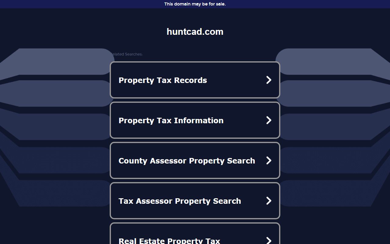 Hunt County Appraisal District property records Greenville Texas