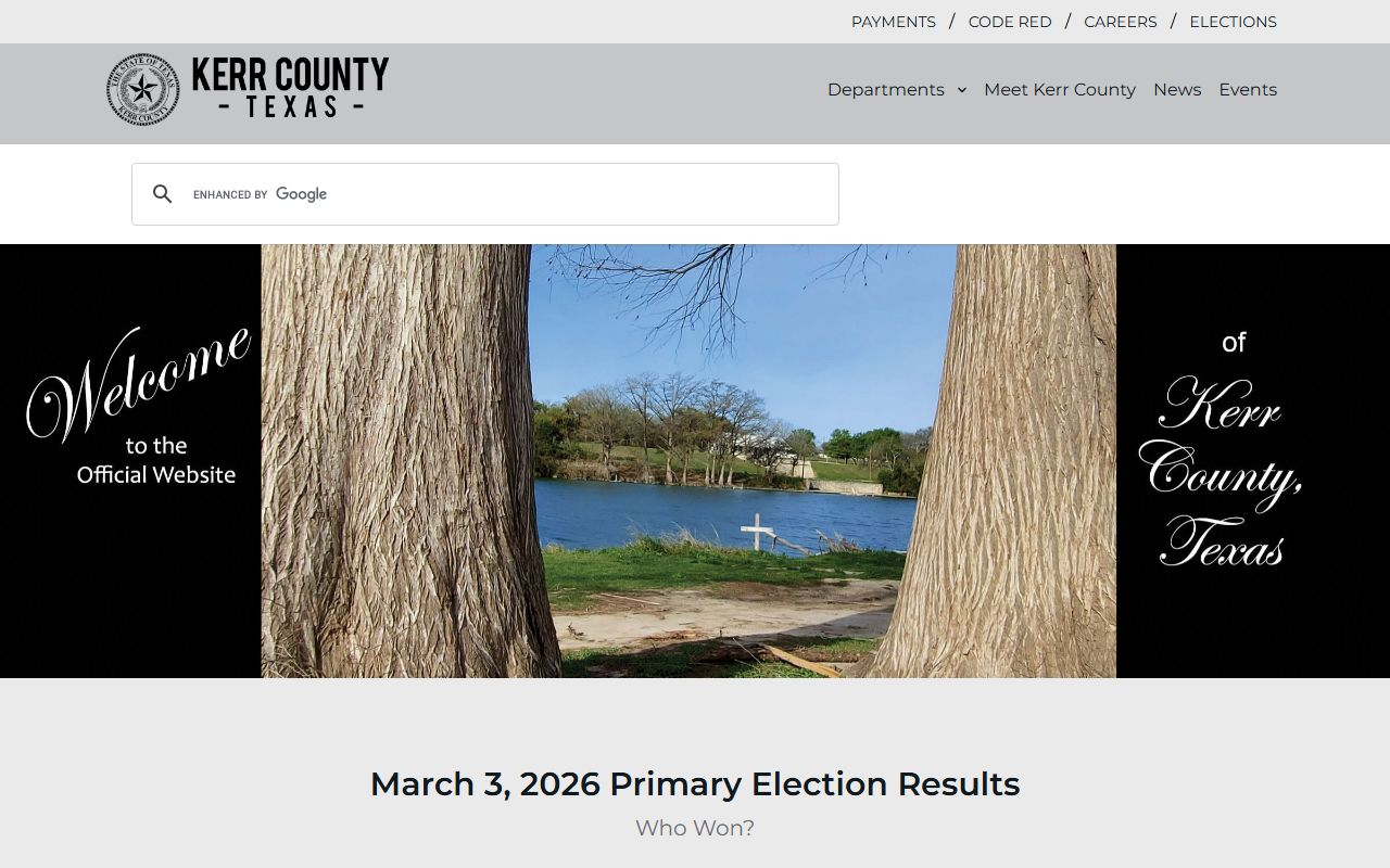 kerr county clerk property records Texas