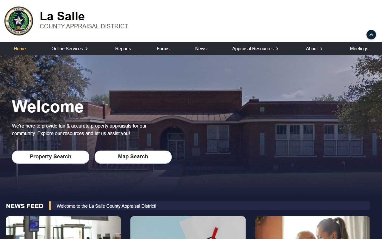 La Salle County appraisal district property records Texas