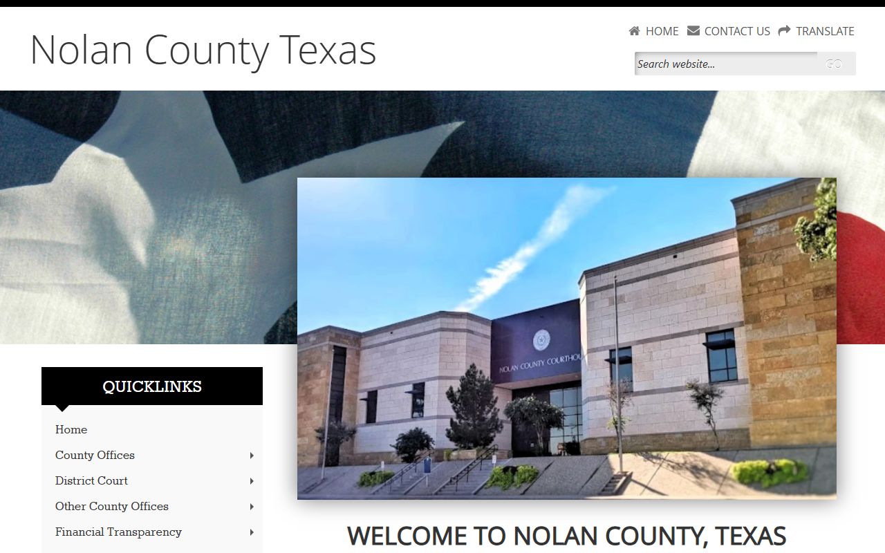 Nolan County Clerk property records Texas