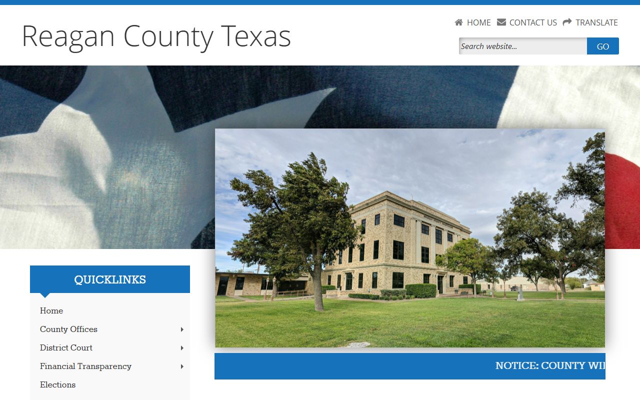 Reagan County Clerk property records Texas