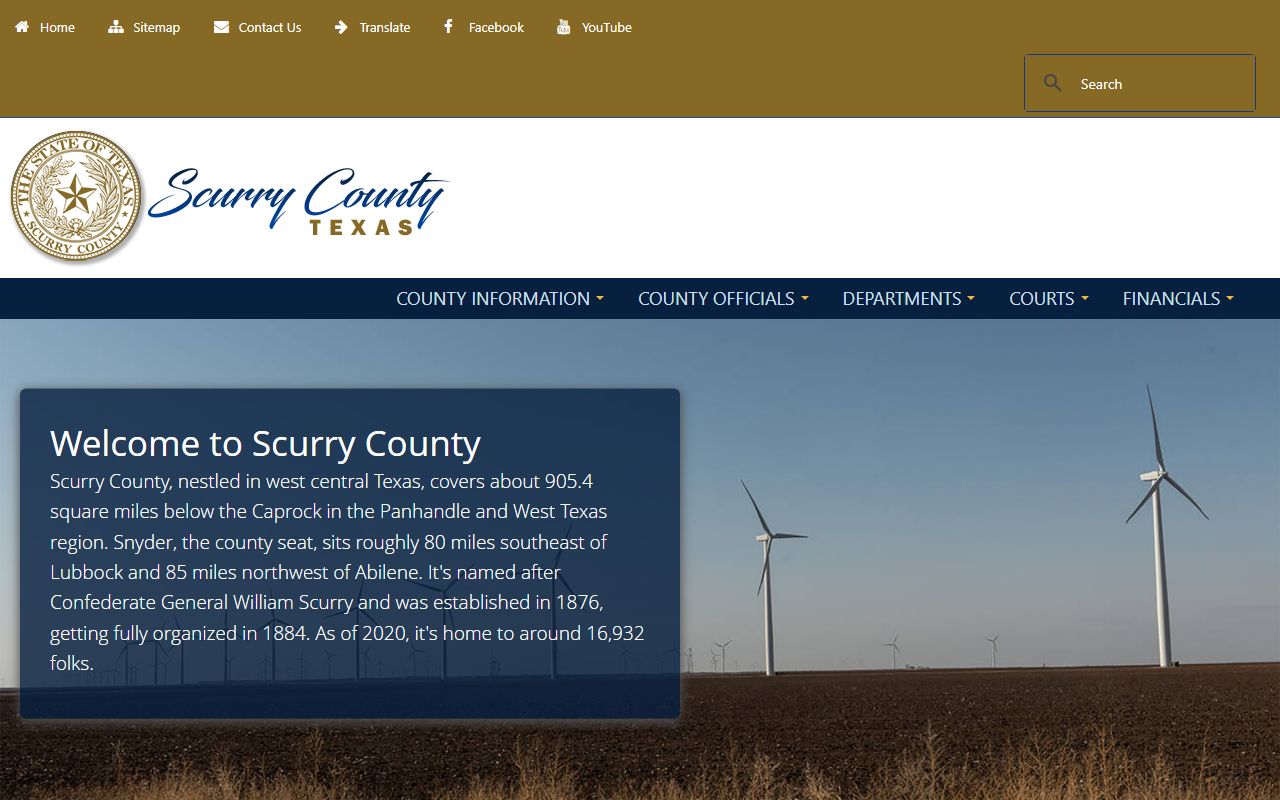 Scurry County Clerk property records Snyder Texas