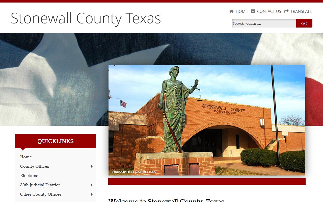 Stonewall County Clerk property records Texas