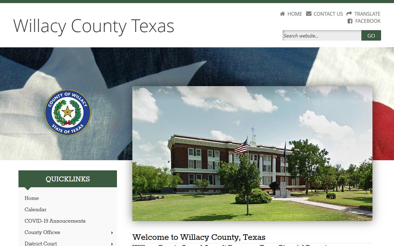 Willacy County Clerk property records Texas