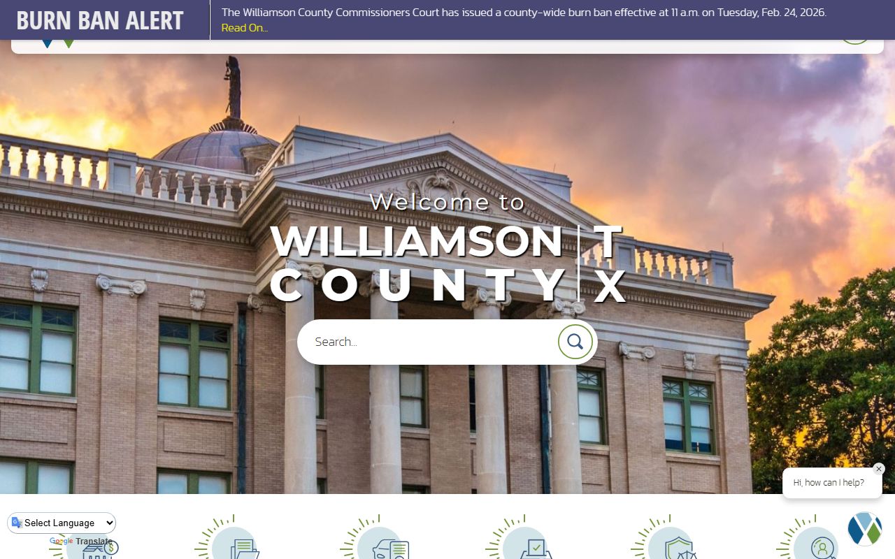 Williamson County Tax Office property records Texas